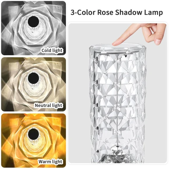 Projection Bedside Lamp — Desk & Table Lighting, Factory Discount Outlet