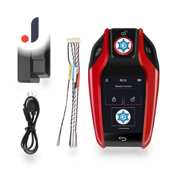 Smart LCD Remote Control Car Key — Keyless Entry, Auto Accessories Home