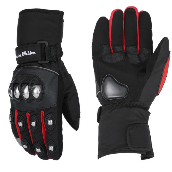 Touchscreen Motorcycle Gloves, Wit angel