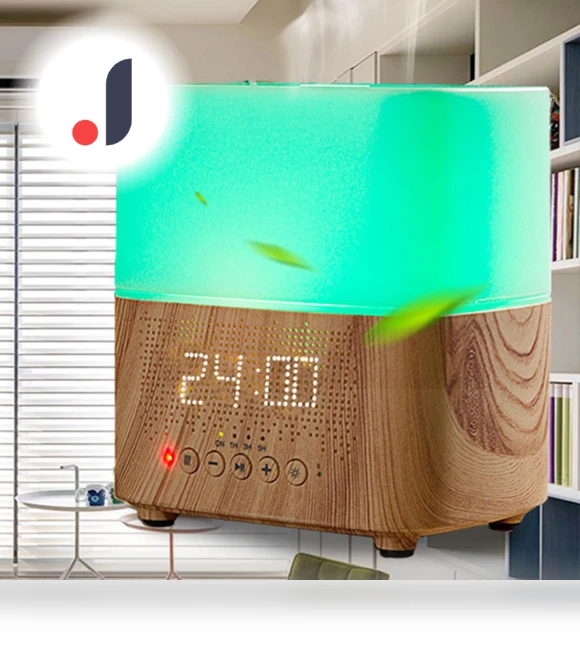Wood Grain Essential Humidifier — Air Moisturizers, Luminaire Lighting Mall