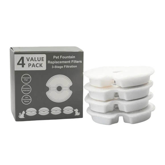 Automatic Drinking Bowl with Light Filtering Water — Cat Water Fountain, Home Textile Home Decoration