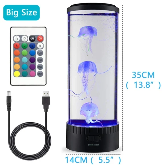 Color Changing Jellyfish Lamp — Creative Lighting Solutions, Elegant Living House