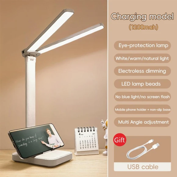 LED Desk Lamp with Touch Sensor — Desk Lamp, LivingHousehold