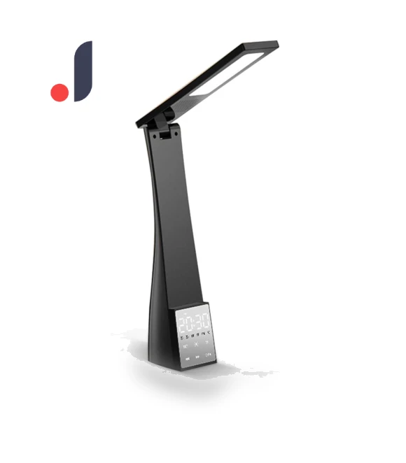 Multifunctional Desk Lamp with Bluetooth Speaker — Alarm, The Home Vault