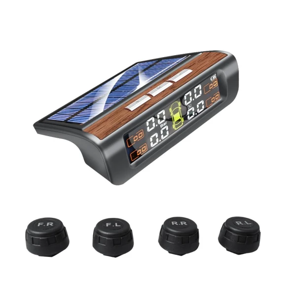 Solar Power TPMS Tire Pressure Alarm Monitor — TPMS, IKEA Supermarket