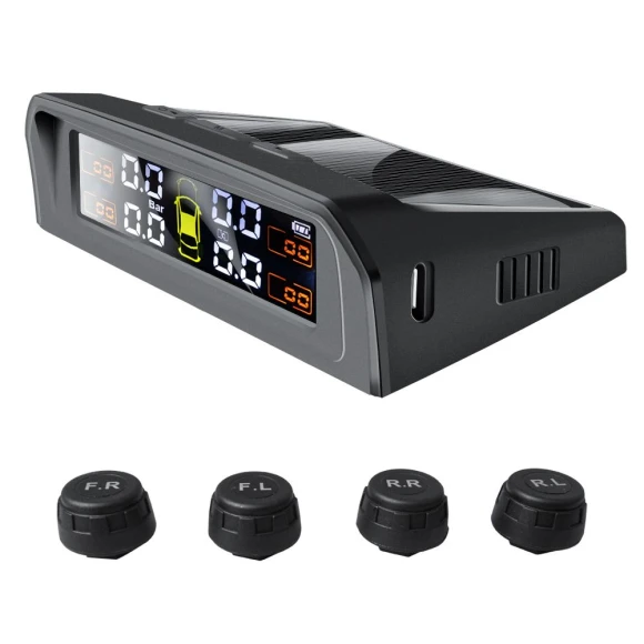 Solar Powered TPMS Tire Pressure Monitoring System, IKEA Supermarket