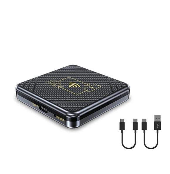 Mini 2 in 1 Ai Box Wired Wireless CarPlay and Android Auto Adapter, A Auto Parts Mall