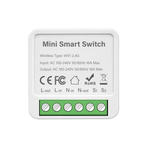 Mini Smart Switch — Smart Plug, Tuya
