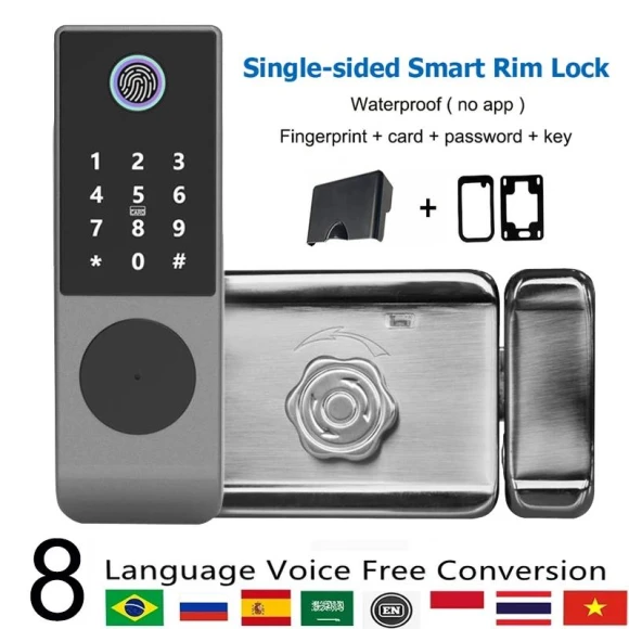 Waterproof Smart Door Lock — Smart Lock, Stone Home