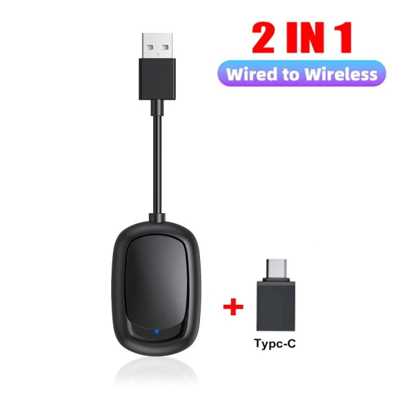 2 in 1 CarPlay and Android Auto Mini Ai Box — Car Infotainment System, JOHO - CarGear