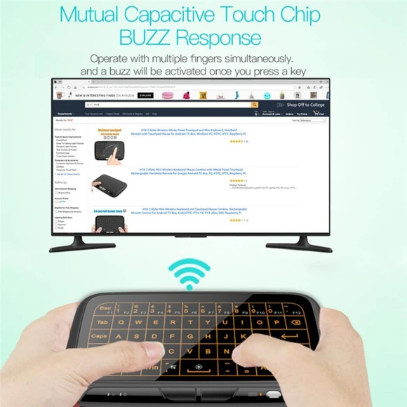 Air Mouse Keyboard with USB Dongle Receiver — Keyboards, Super Featured