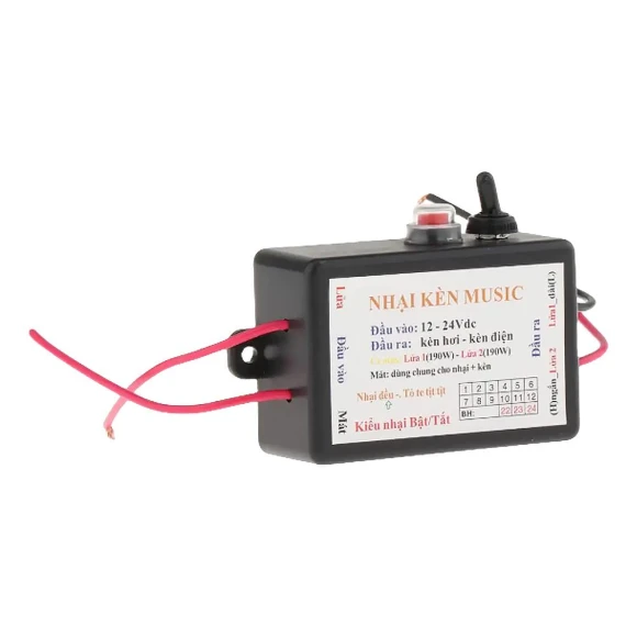 Car Horn Controller — Horns, Build My Home