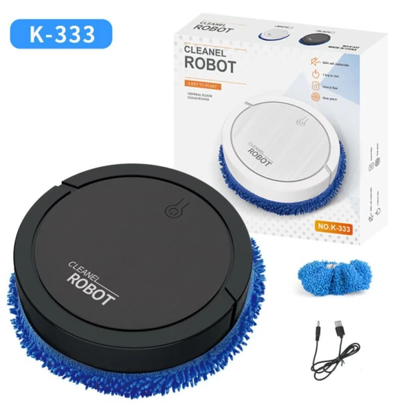 Intelligent Sweeping Robot — Smart Cleaning Robots, Cozy Cottage-Relax