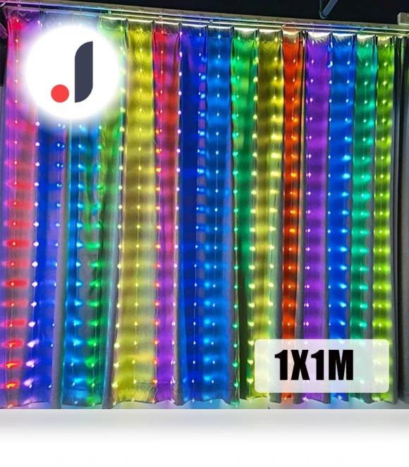 Smart App Curtain Lights — String Lights, Good Household Items