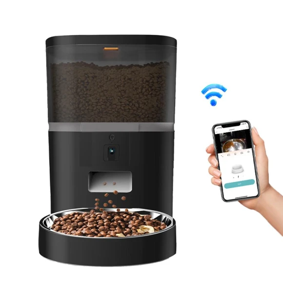 Smart Automatic Cat Feeder with Camera — Feeders, Good Household Items