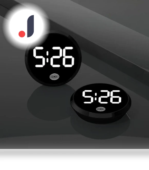 Touch-Type LED Car Clock — Clock, RuJia Home Decor