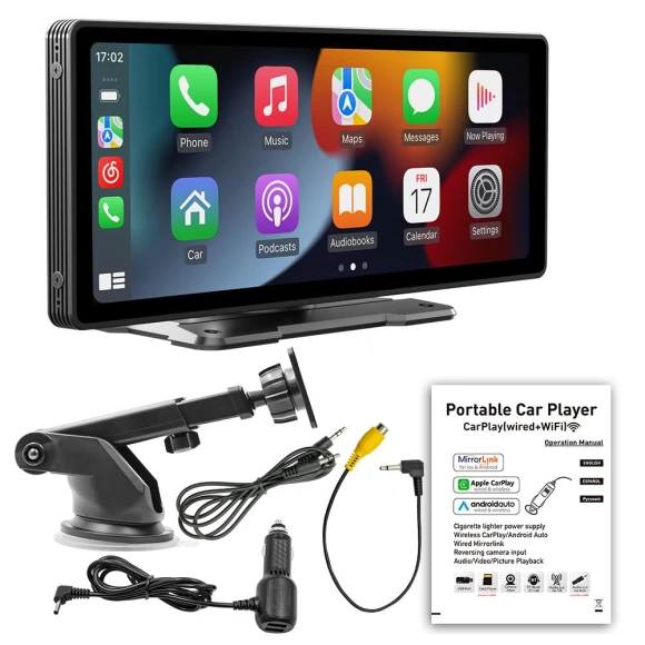 Universal 10.26-inch CarPlay Android Auto Car Radio Multimedia Video Player — Stereo Receivers, JOHO