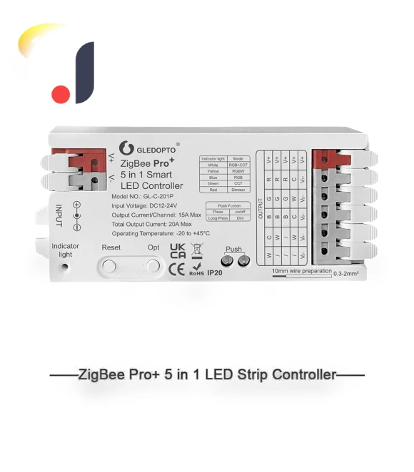 ZigBee 3.0 Pro+ LED Controller — Smart Home Hubs & Controllers, GLEDOPTO