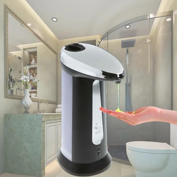 Automatic Touchless Battery-Powered Liquid Soap and Lotion Dispenser — Automatic Soap Dispenser, Lachepper