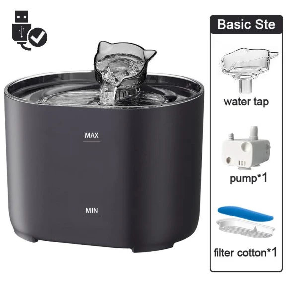 Automatic Water Fountain for Pets — Cat Water Fountain, TK T