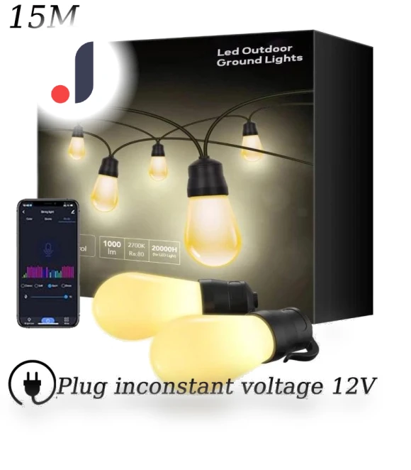 Smart LED String Lights — String Lights, Happy Home Mall