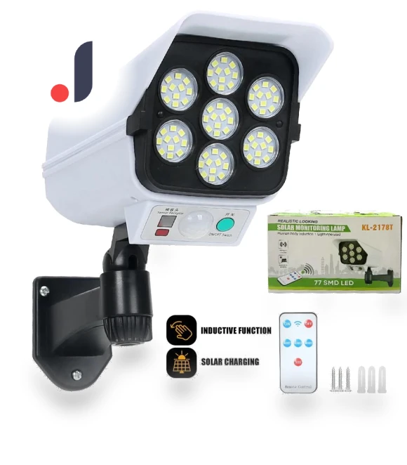 Solar-Powered LED Wall Lights — Outdoor Security & Flood Lighting, KITCHEN-MALL