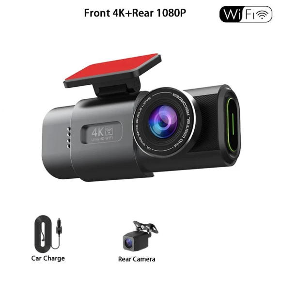 UHD 4K+1080P Dash Cam Dual Lens Car Recorder — Dash Cam, JOHO - CarGear