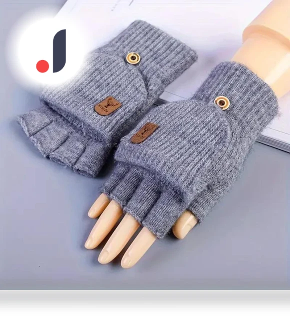 Fingerless Knitted Gloves — Glove Liners, Comfort Homeware
