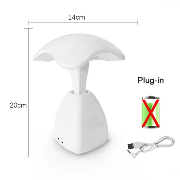 LED Night Light with Smooth Brightness Adjustment, Comfort Homeware