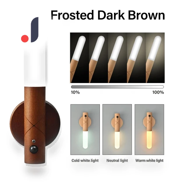 LED Wooden Touch Night Light with Motion Sensor — Night Lights, HIMO Group