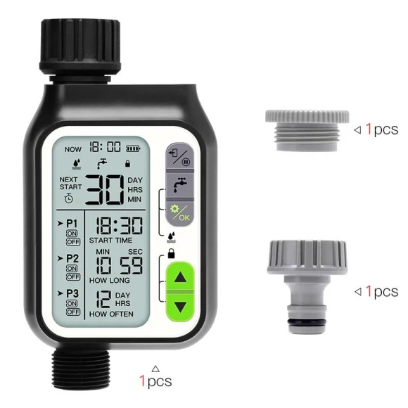 Rain Sensor and Watering Timer — Automatic Irrigation, Simplistic Living Home
