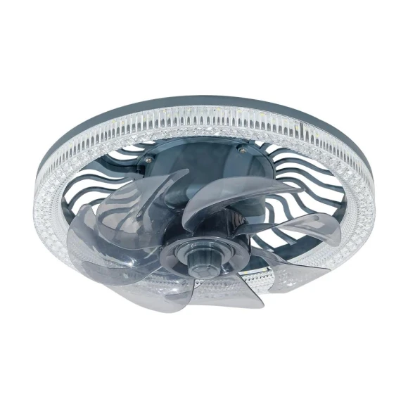 Smart Ceiling Fan with Remote Control and LED Lighting — Smart Fan, Comfort Homeware