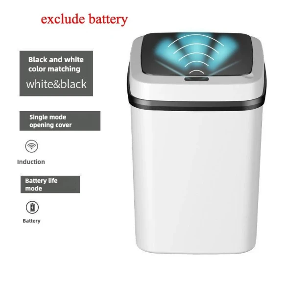 Smart Touchless Trash Can — Smart Trash Can, Happy Home Mall
