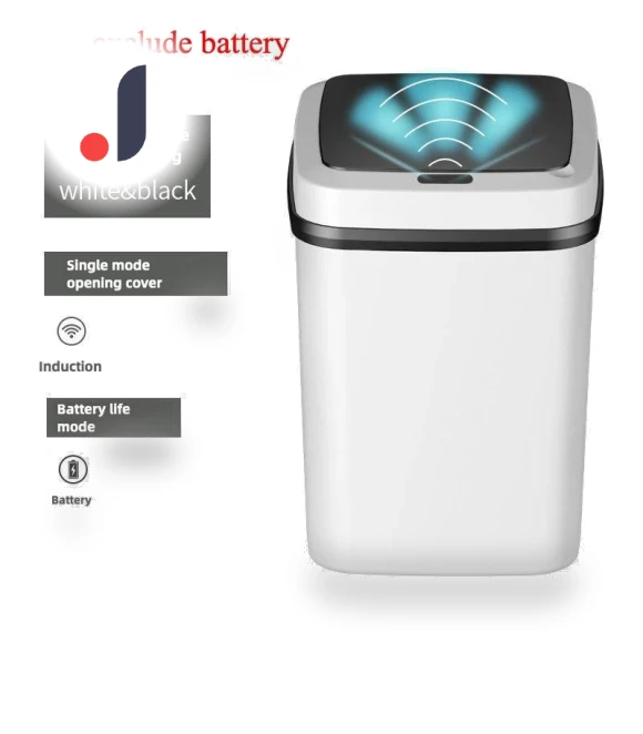 Smart Touchless Trash Can — Kitchen Cans, Happy Home Mall