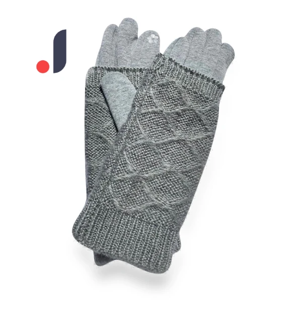 Touchscreen Gloves with Embroidery — Cold Weather Gloves, Female s