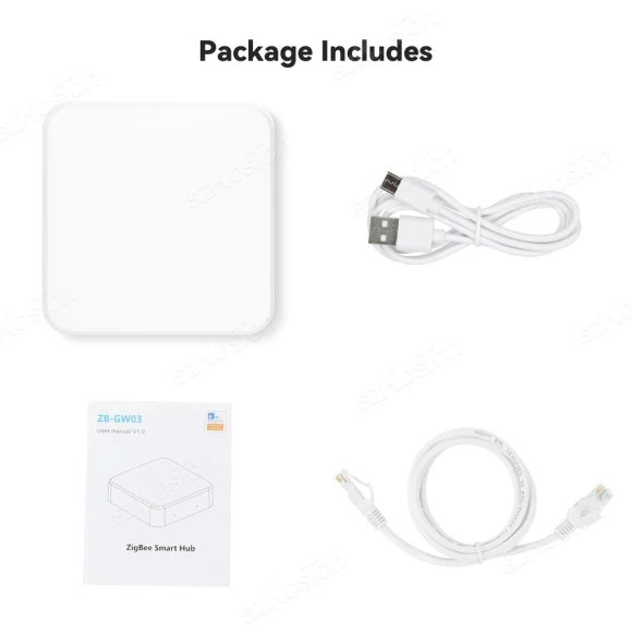 Wireless ZigBee 3.0 Gateway, Super Dream Home