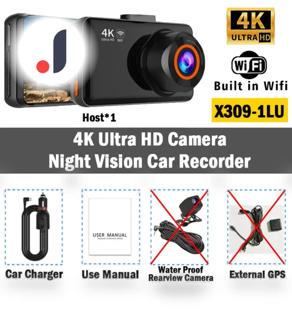 4K Car Dash Cam — Dashboard Cameras, Home Of Auto Parts