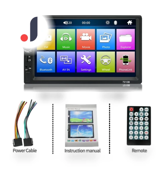 7-inch Car Multimedia Player — Stereo Receivers, Chic Home