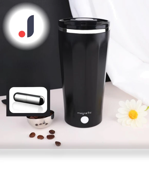 Automatic Magnetic Coffee Mixing Mug — Beverage Warmers, DC-Home-2