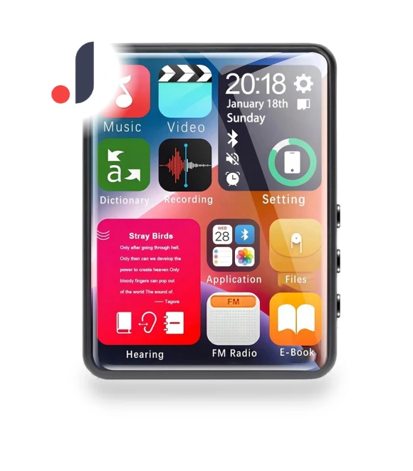 Full Touch Screen MP3 Player — Portable Media Players, GYROBALL