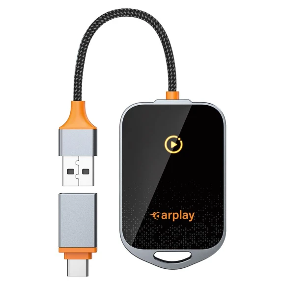 Mini Wireless CarPlay and Android Auto Adapter — Car Infotainment System, Vinde Home