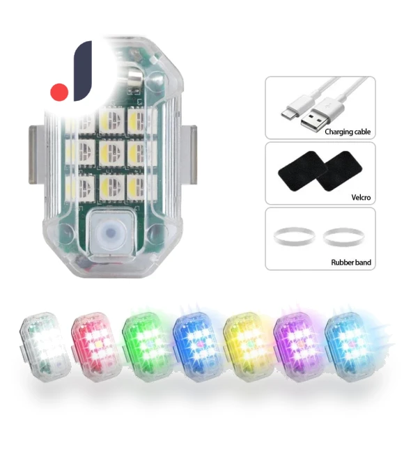 Wireless LED Drone Strobe Light — Vehicle Safety Signals, Rustic Elegance House