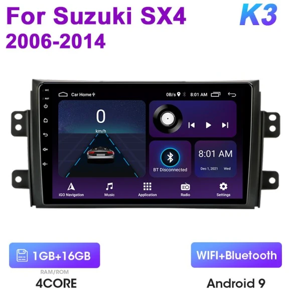 2 Din Android 12 Car Radio — Car Infotainment System, Auto Accessories Home