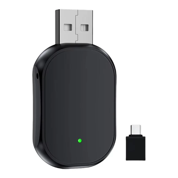 2 in 1 Wireless Carplay Adapter for Android iPhone Auto, Auto Launcher