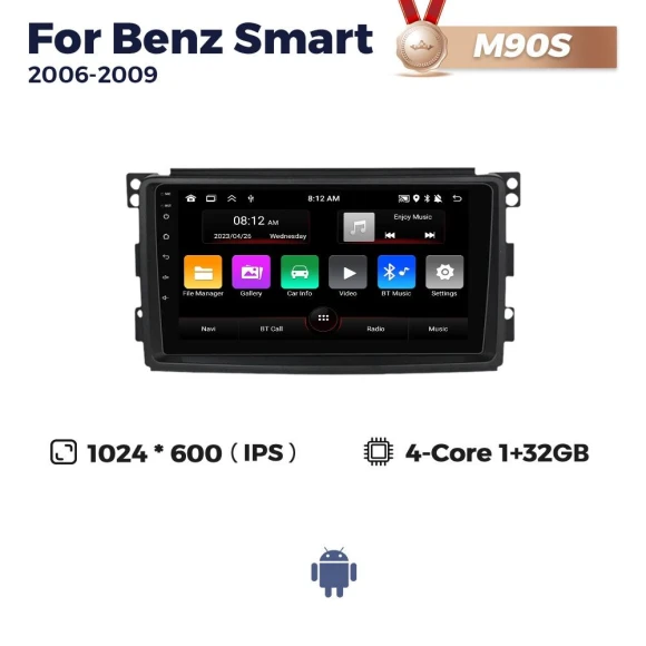 2Din Android Car Radio Multimedia Video Player — Stereo Receivers, Auto Launcher