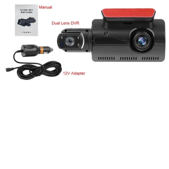 Dual Lens Car Dash Cam — Dash Cam, Auto Accessories Home