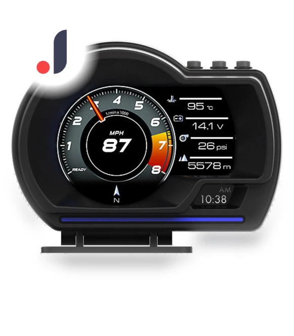 Projection Display OBD2+GPS Smart Gauge Car HUD — Car Accessories & Gadgets, Auto Accessories Home