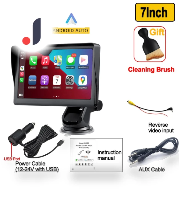 Universal 7-inch Portable Touch Screen — Navigation & GPS Accessories, Auto Accessories Home