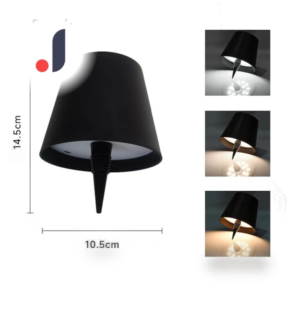 Wireless LED Desk Lamp with Touch Sensor — Study & Desk Lighting, JOHO