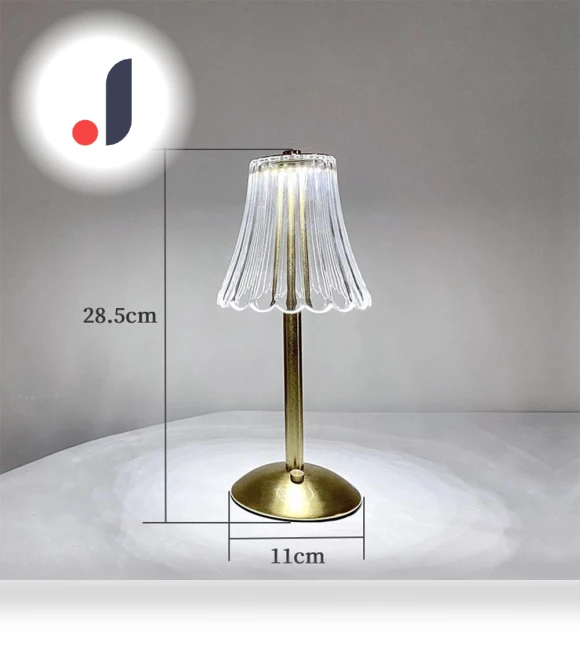 3-Color Touch Dimmable LED Desk Lamp — Desk & Table Lighting, JOHO - CarGear